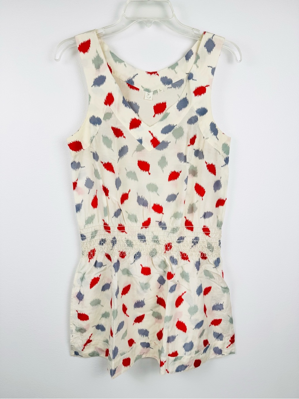 Anthropologie E by Elouise Drop Waist Sleeveless Print Dress Size Small - Picture 2 of 16